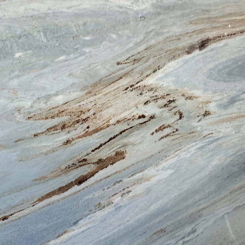 River blue marble polished slab